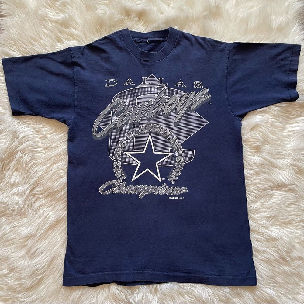 Vintage 90’s Dallas Cowboys NFC Eastern Division Champions Navy Blue